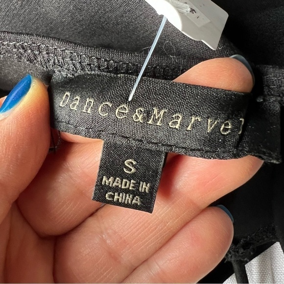 Dance & Marvel black bodysuit, worn once, spaghetti strap, size small - Picture 4 of 5